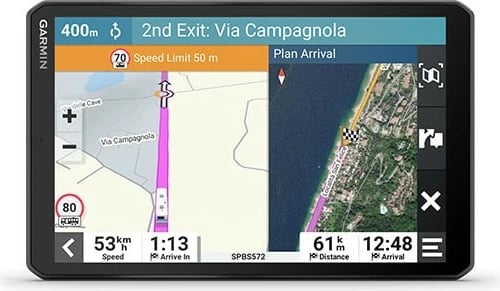 GPS Garmin Camper 895, 8 inch, TFT, 1280 x 800 pixels