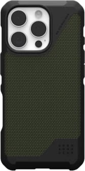 Mbështjellës UAG Metropolis LT MagSafe për iPhone 16 Pro, KEVLAR, Gjelbër