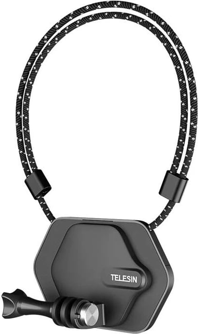 Set magnetik për kamera sportive Telesin TE-MMK-002, i zi