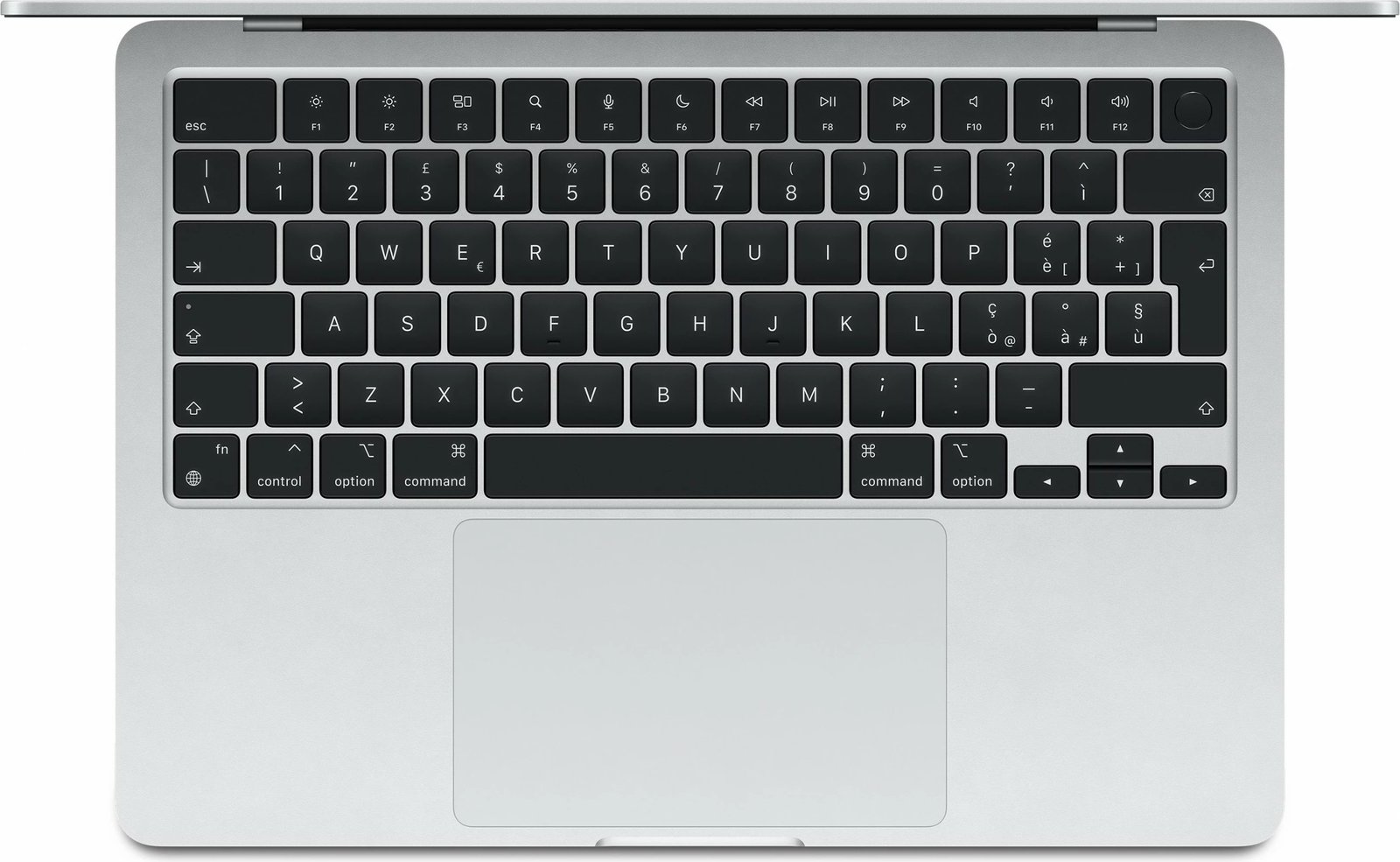 Apple MacBook Air, 13", M2 8‑core, 16GB, 256GB SSD, 8‑core GPU, Silver, (QWERTZ Germany Layout)