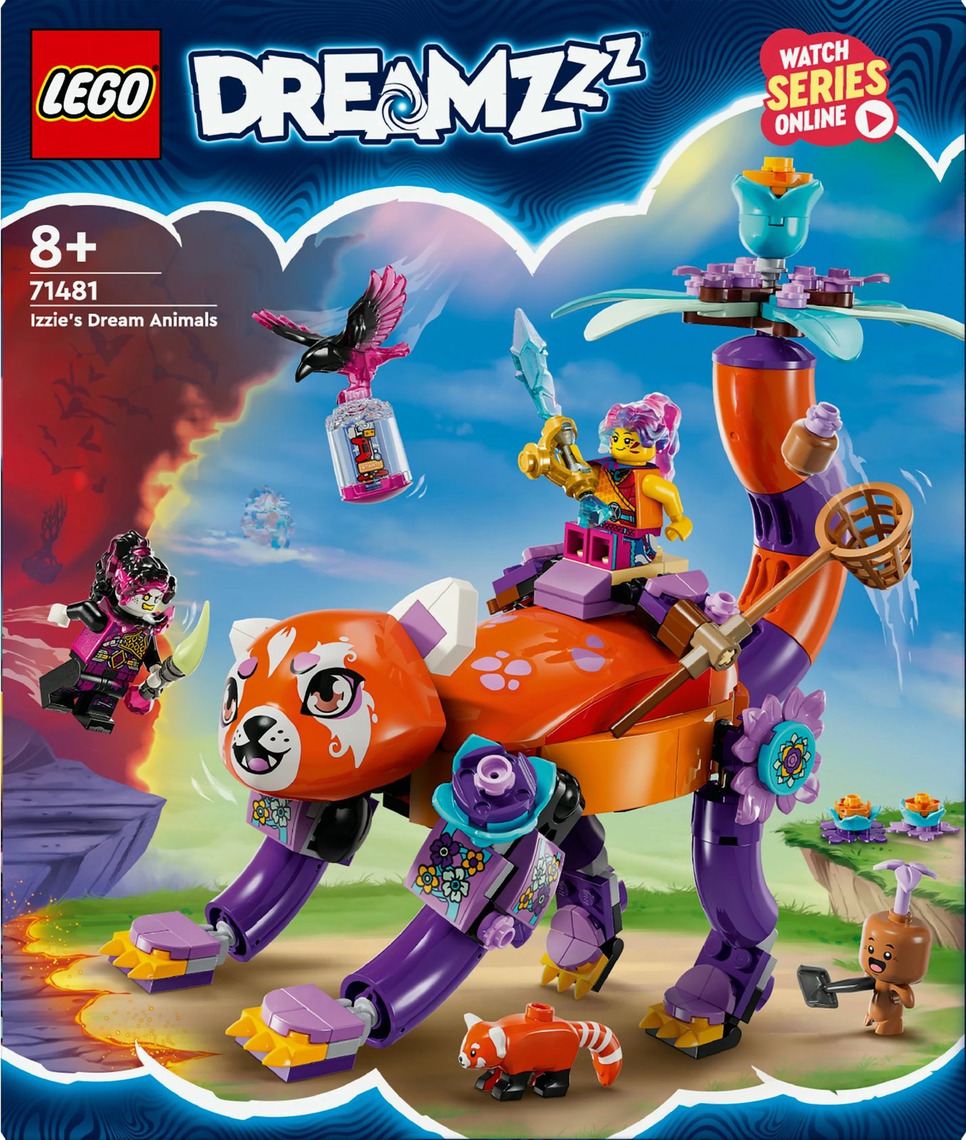Set ndërtimi LEGO DREAMZzz 71481 Izzies Traumtiere, 328 pjesë, shumëngjyrësh
