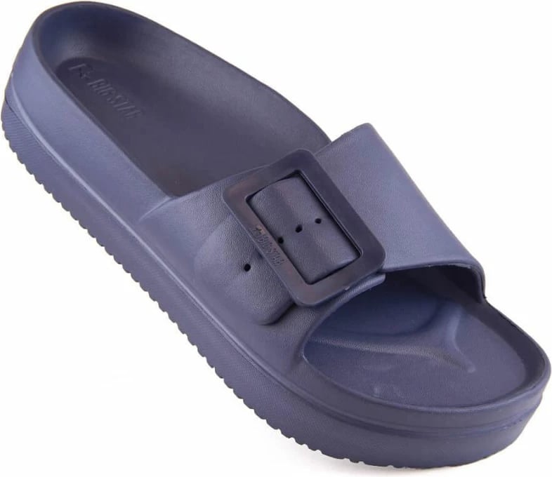 Papuqe platforme për femra Big Star, blu marine