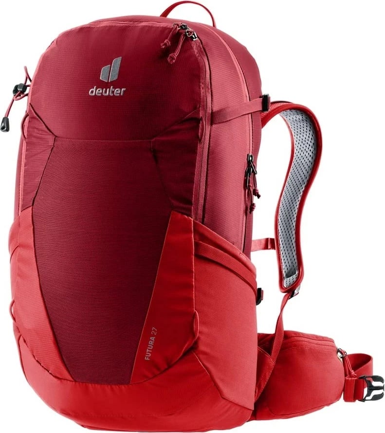Çantë shpine Deuter Futura 27 për hiking, e kuqe