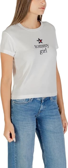 Maicë Tommy Hilfiger Jeans femra e bardhë