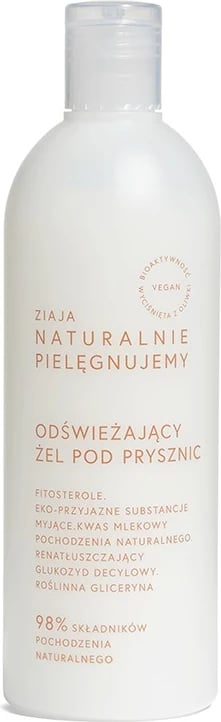 Xhel dushi për femra Ziaja Naturally We Care Refreshing, 400ml