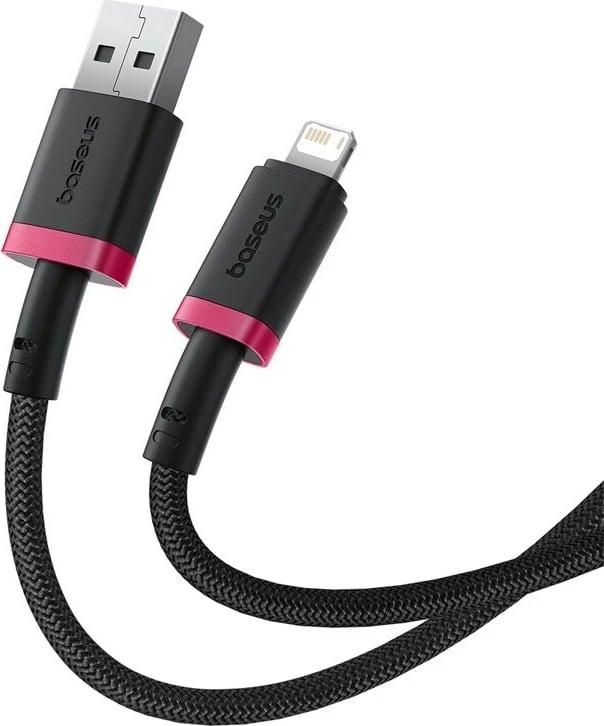 Kabllo karikimi e shpejtë Baseus Dura Type A në IP, 2 m, e kuqe