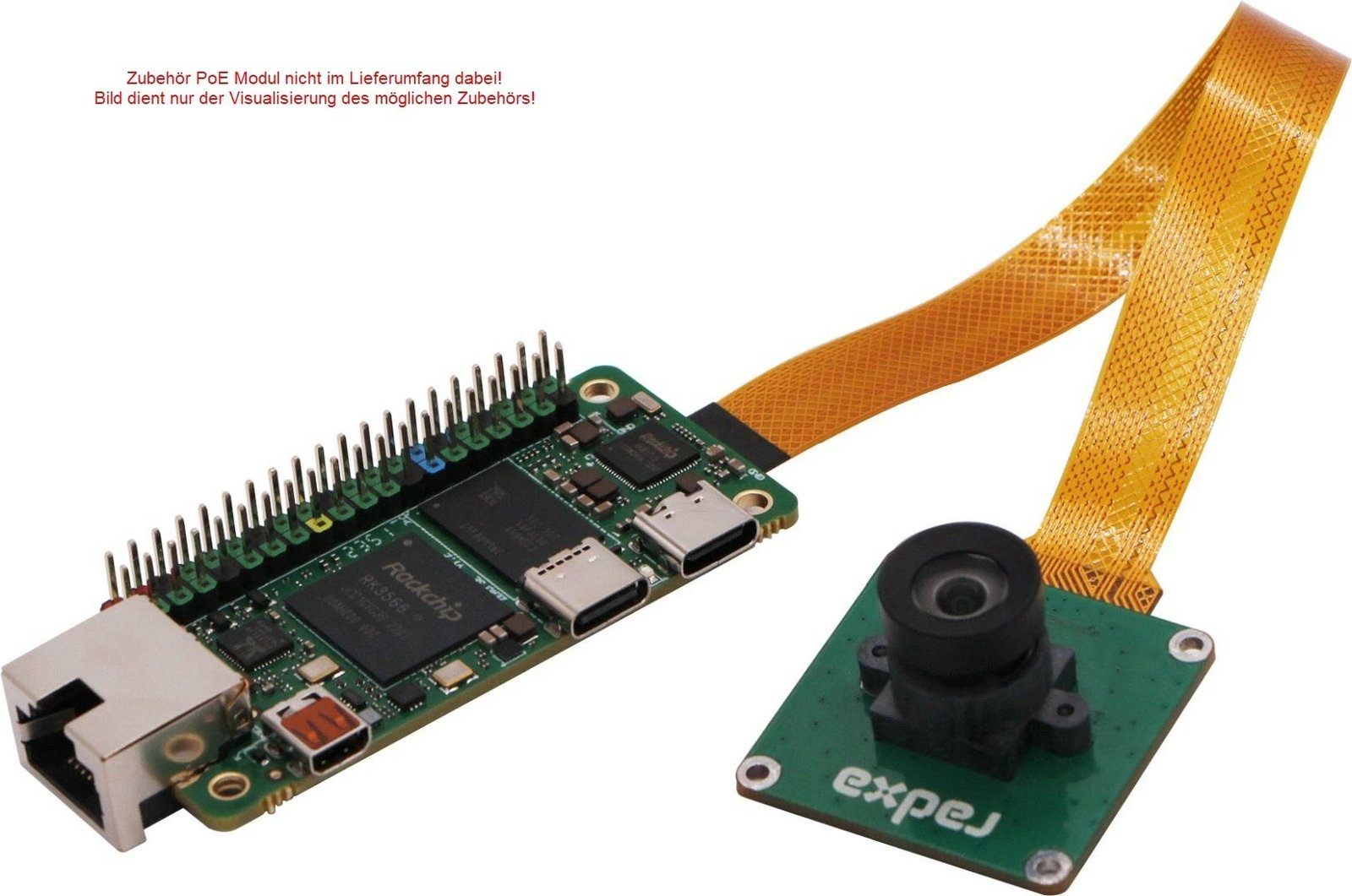 Modul kompjuterik ALLNET Radxa Zero 3E, 4GB DDR4