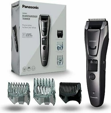 Makinë rroje Panasonic ER-GB80-H503, Bateri, 39 nivele, E zezë