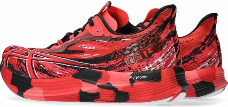 Atlete për meshkuj Asics, të zeza dhe të kuqe