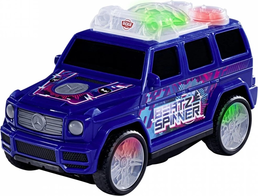 Makina lodër Dickie Mercedes-Benz G-Class Beat Spinner, Blu