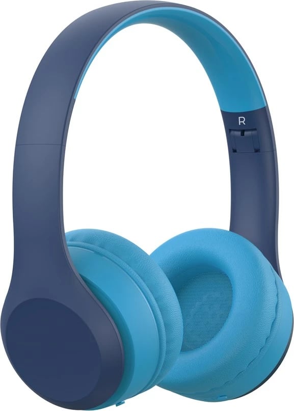 Kufje Bluetooth për fëmijë Havit H626BT, Wireless & Wired, 400 mAh, Blu