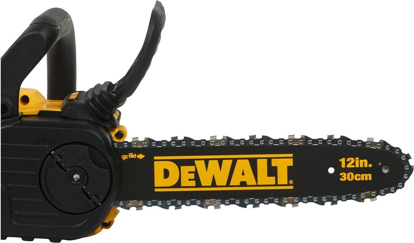 Sharrë elektrike DeWALT DCM565N-XJ, 30 cm, bateri 5 Ah, zi-verdhë