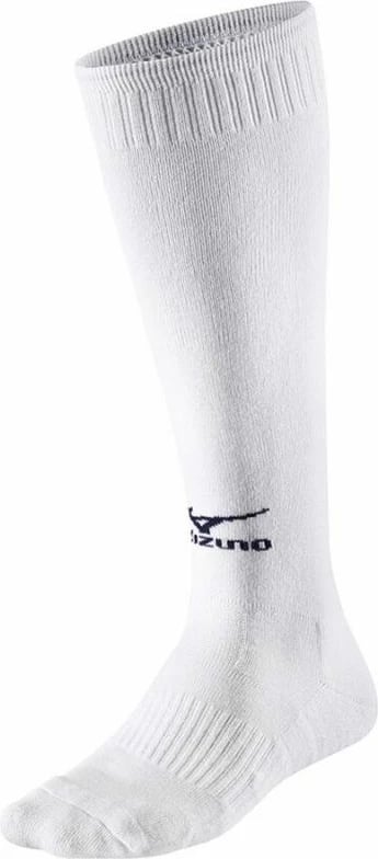 Çorape për volejboll Mizuno, të bardha