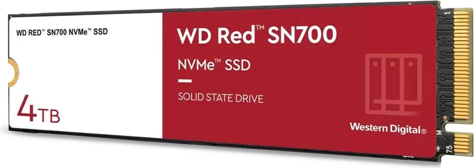 Hard disk SSD Western Digital Red,  M.2, 4000GB PCI, 3.0 NVMe