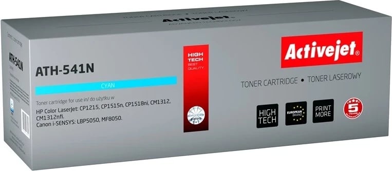 Toner zëvendësues Activejet ATH-541N për printer HP, i kaltër