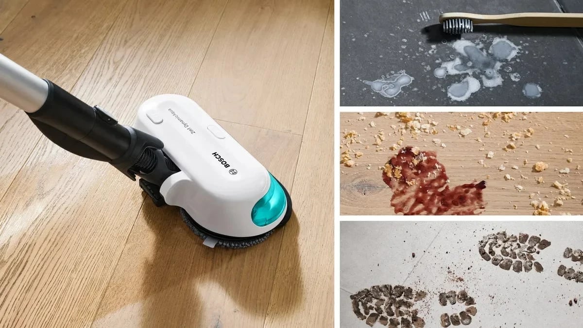 Fshesë pa kabllo 2-në-1 BOSCH Unlimited 7 ProHygienic Aqua, Bardhë