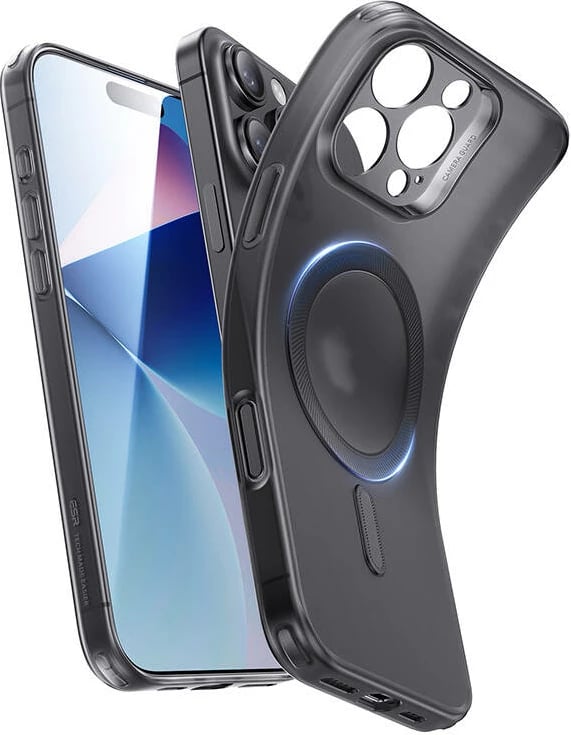 Mbështjellës ESR Zero Case HaloLock për iPhone 16 Pro, i zi