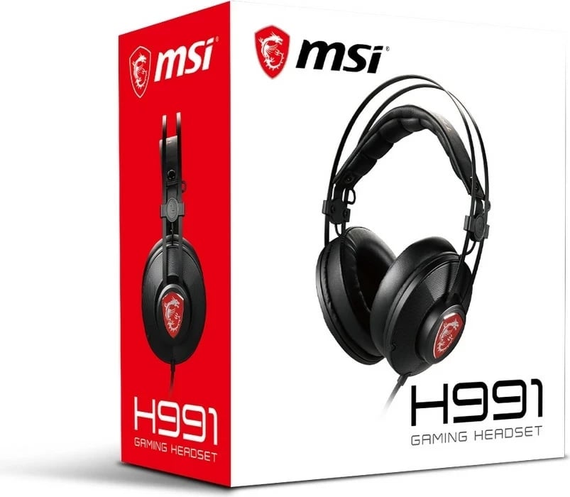 Kufje MSI S BOX, të zeza