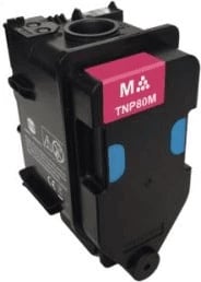 Toner Konica Minolta TNP80M (AAJW352), 9000 faqe, standard, magenta