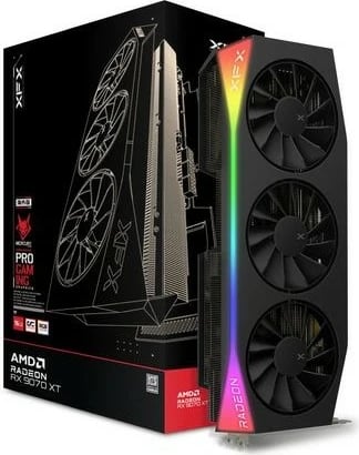 Kartelë grafike XFX Radeon RX 9070 XT OC, 16 GB, GDDR6, PCI Express 5.0, e zezë