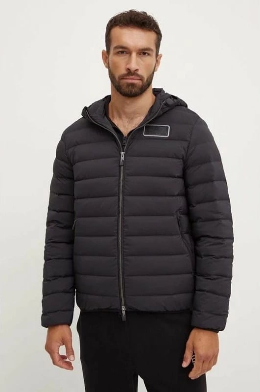 Jakne për meshkuj Emporio Armani, të zeza
