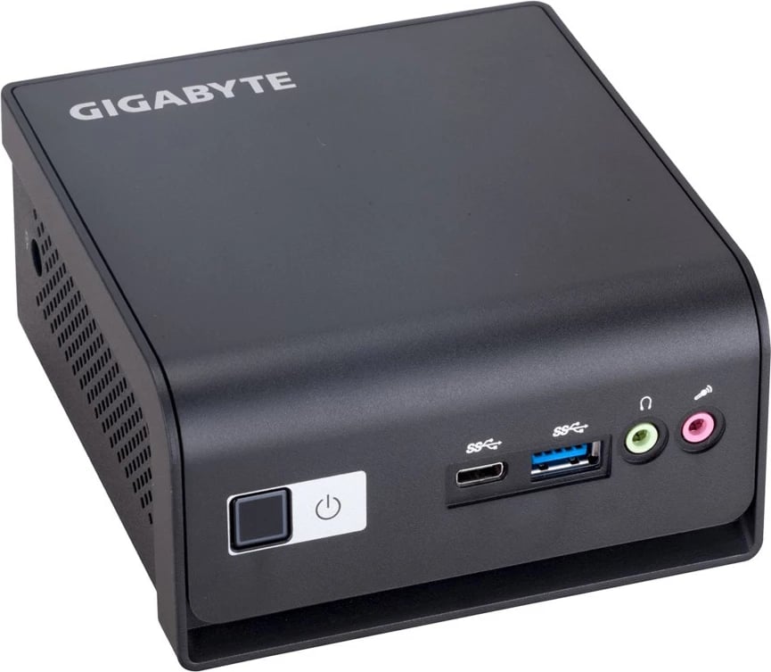 Barebone Gigabyte BRIX GB-BMPD-6005, Pentium N6005, Intel UHD Graphics, Wi-Fi, Bluetooth, Kasë mini, e zezë