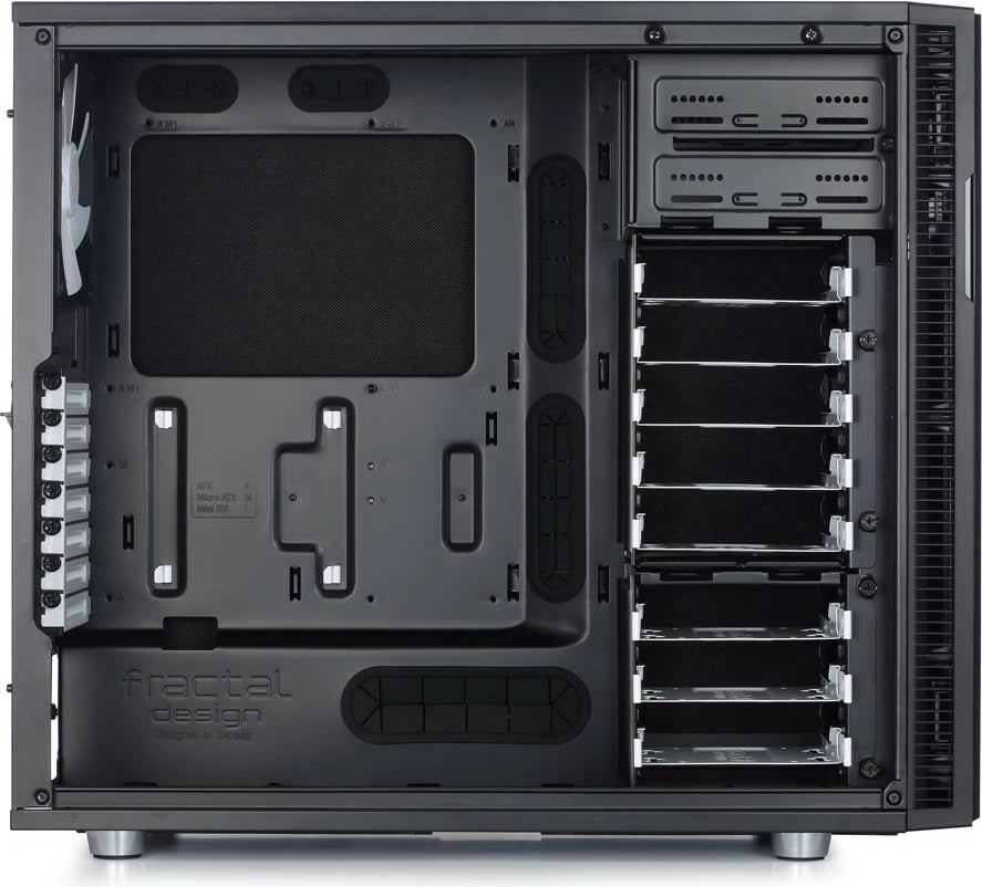 Kasë Fractal Design Define R5, Midi Tower, ATX, micro ATX, Mini-ITX, e zezë Kasë Fractal Design Define R5, Midi Tower, ATX, micro ATX, Mini-ITX, e zezë