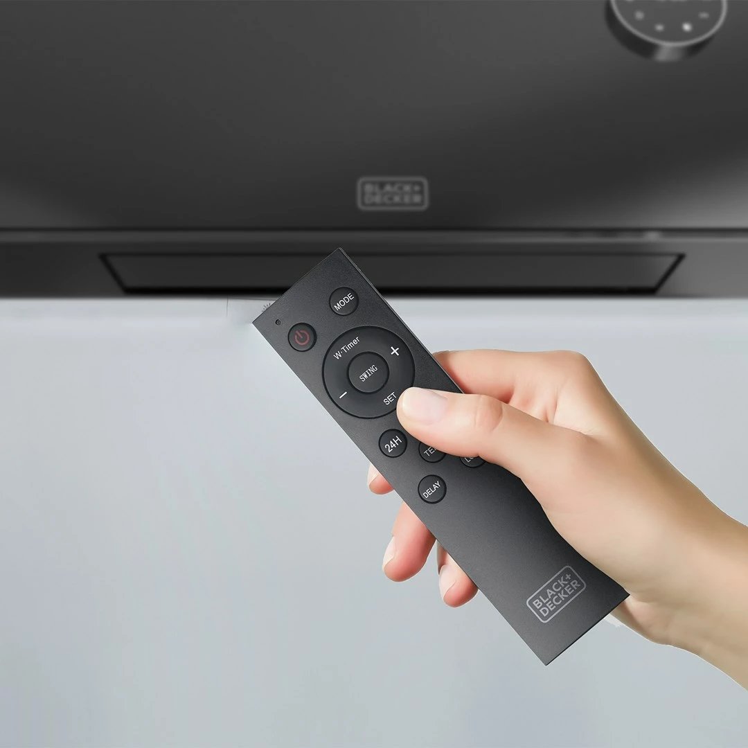 Ngrohës muri BLACK+DECKER BXWSH2001E, 2500 W, i zi