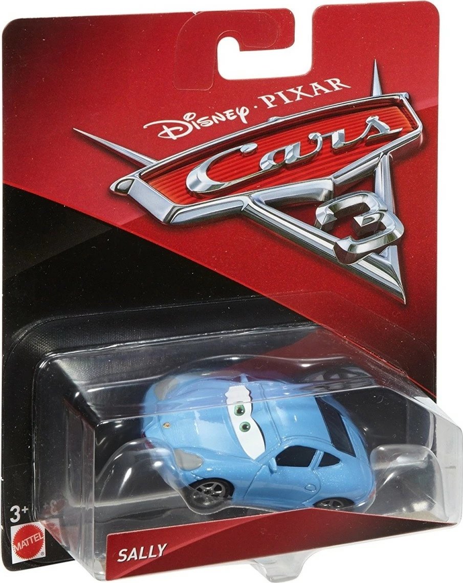 Makine lodër Mattel Cars 3 Sally, metal, 1:55, blu