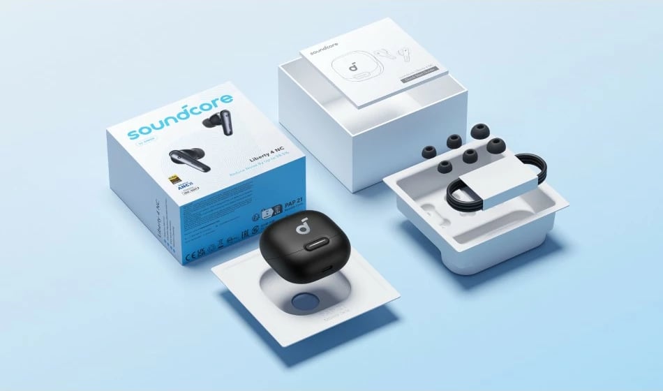 Kufje Anker Liberty 4 NC, Wireless, Muzikë, Ngjyrë e zezë