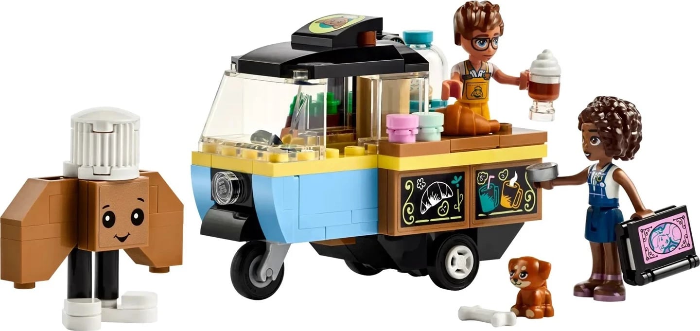 Set LEGO Friends 42606 Mobile Bakery Food Cart