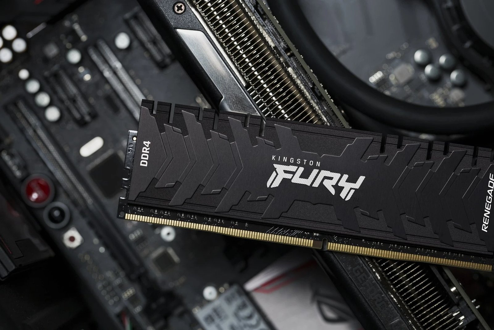 RAM Memorje Kingston FURY,16GB (2x8GB) DDR4 CL16 DIMM, të zeza                                                      