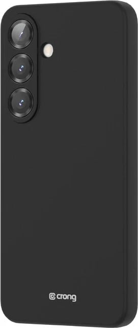 Mbështjellës Crong Color Cover për Samsung Galaxy S25, i zi