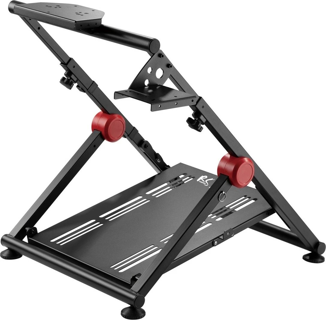 Qëndrim i palosshëm për timon gaming Audiocore RS155, për PC/PlayStation/Xbox, i zi Qëndrim i palosshëm për timon gaming Audiocore RS155, për PC/PlayStation/Xbox, i zi