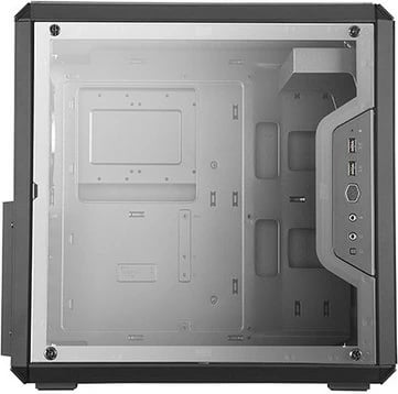 Kasë Cooler Master MasterBox Q500L, Midi Tower, panel transparent, e zezë
