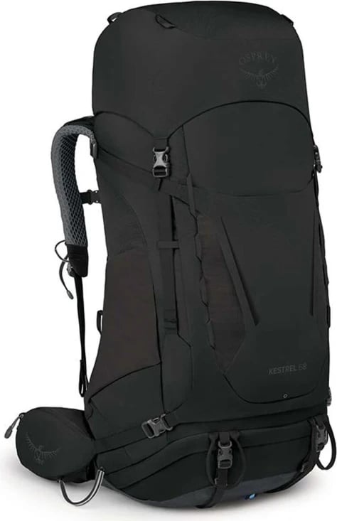 Çantë trekking Osprey Kestrel 68, e zezë