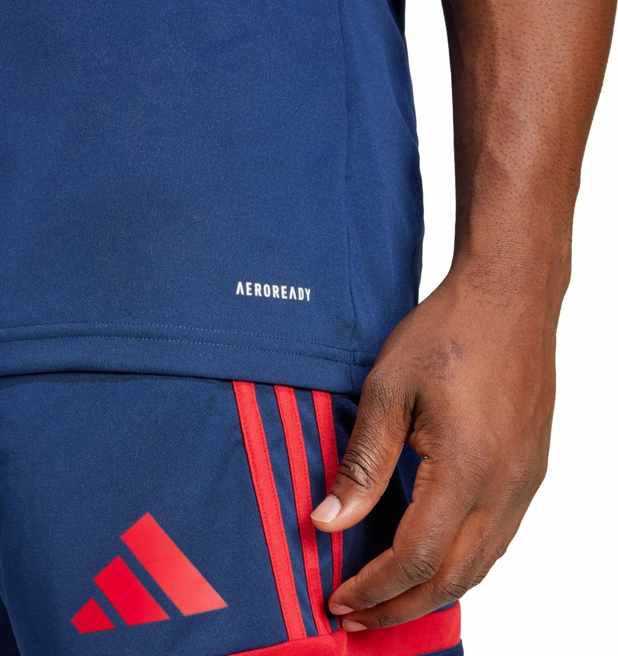 Maicë për meshkuj adidas, navy-kuqe