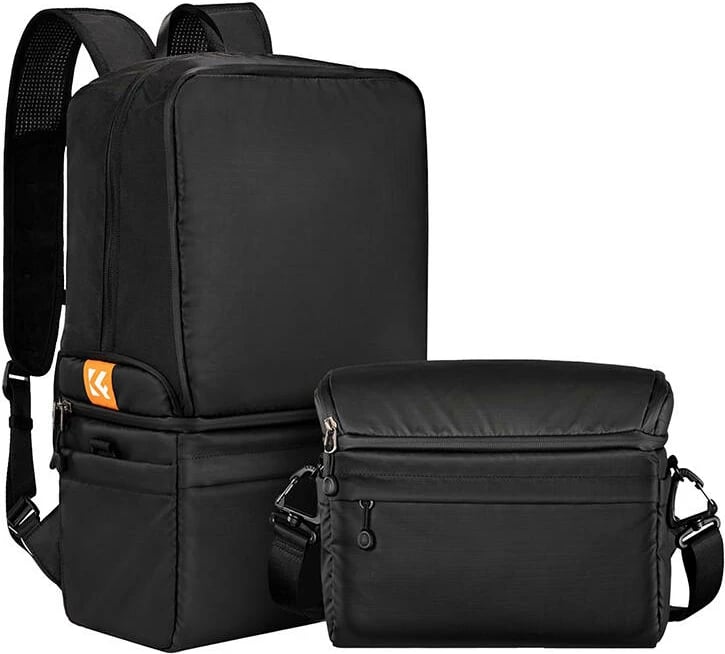 Çantë shpine/çantë krahu K&F Concept Alpha 22L, e zezë