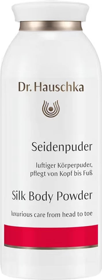 Pluhur për trup Dr. Hauschka Silk Body Powder për femra 50g