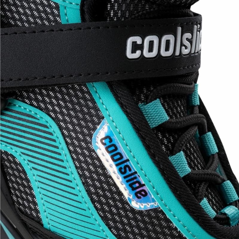 Atlete për femra Coolslide, të zeza dhe blu