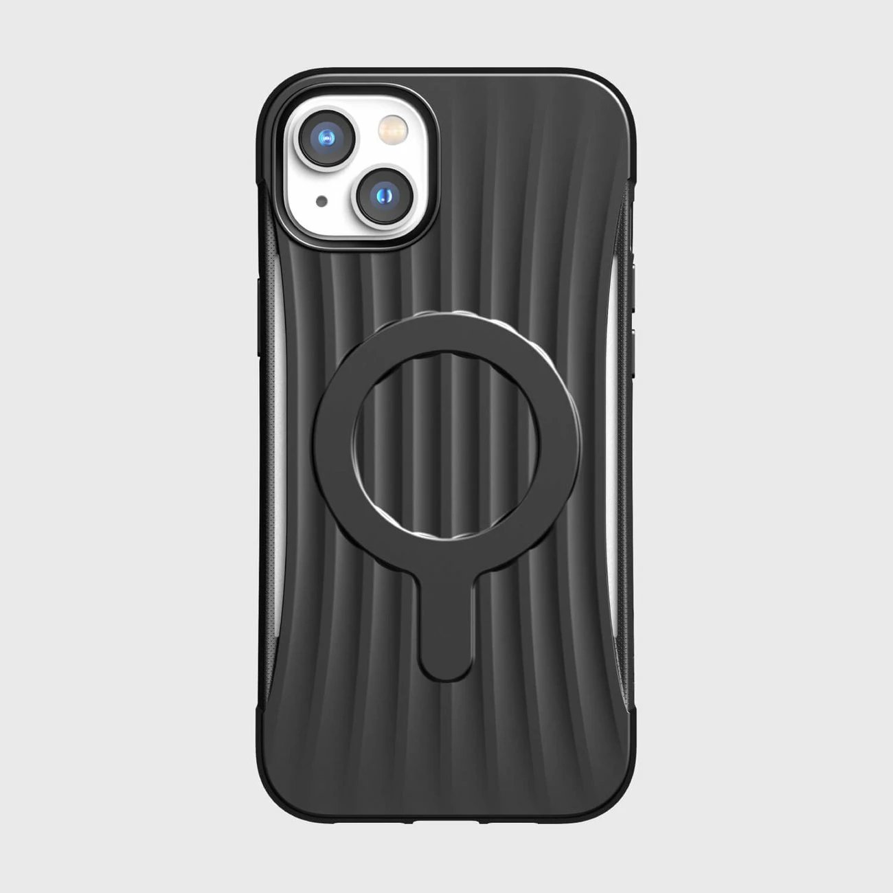Mbështjellës Raptic X-Doria Clutch Case për iPhone 14 Plus me MagSafe, i zi