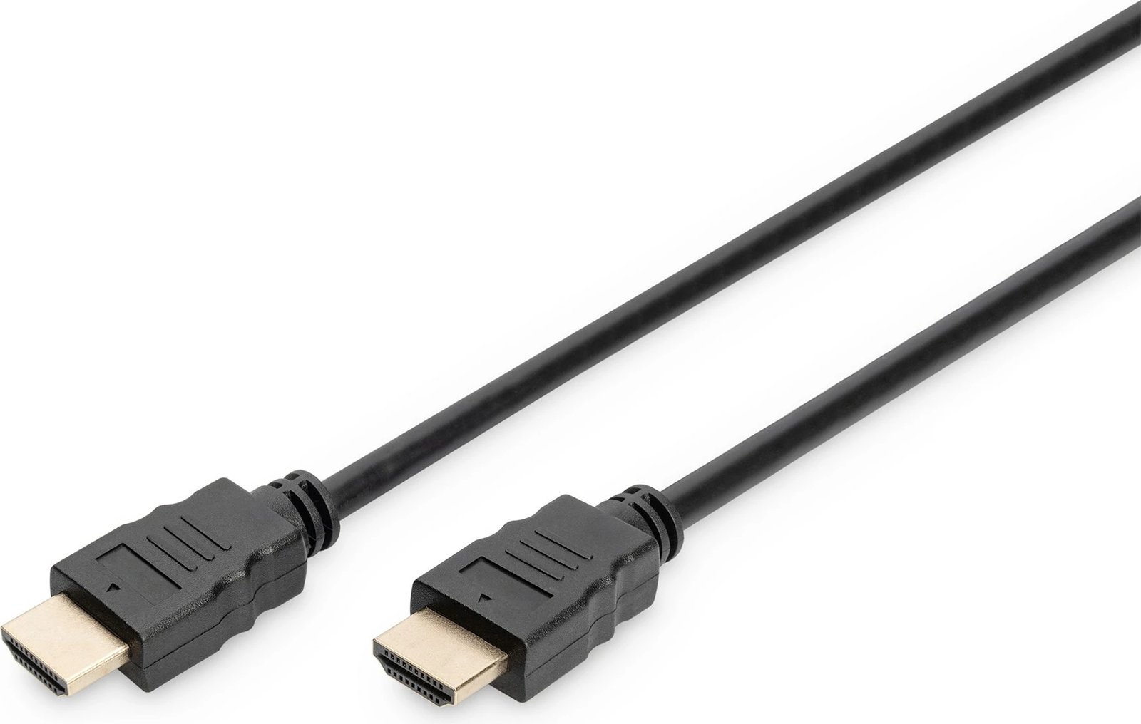 Kabllo HDMI Digitus 2m, High Speed, 4K, Ethernet, e zezë