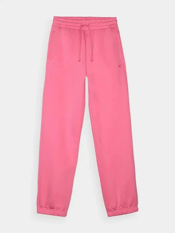 Pantallona sportive femra 4F, rozë