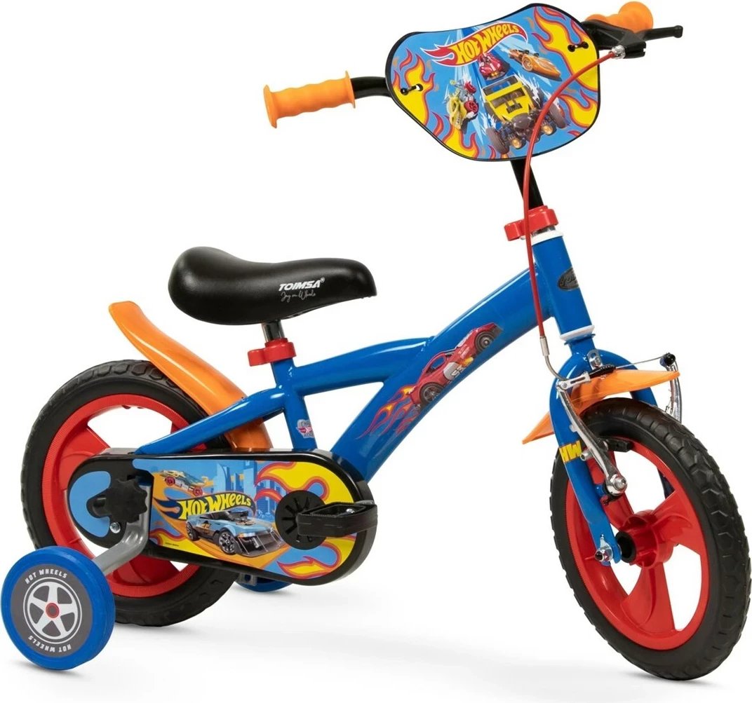 Biçikletë fëmijësh TOIMSA HOT WHEELS 1168, 12 inç, Kaltër
