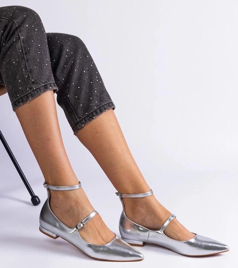Pumps PRIMO Ewerida femra, të hirit