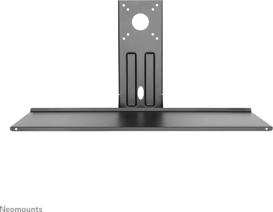 Raft tastiere/mausi Neomounts Newstar KEYB-V200BLACK, VESA 75x75/100x100, 65cm, çelik, e zezë