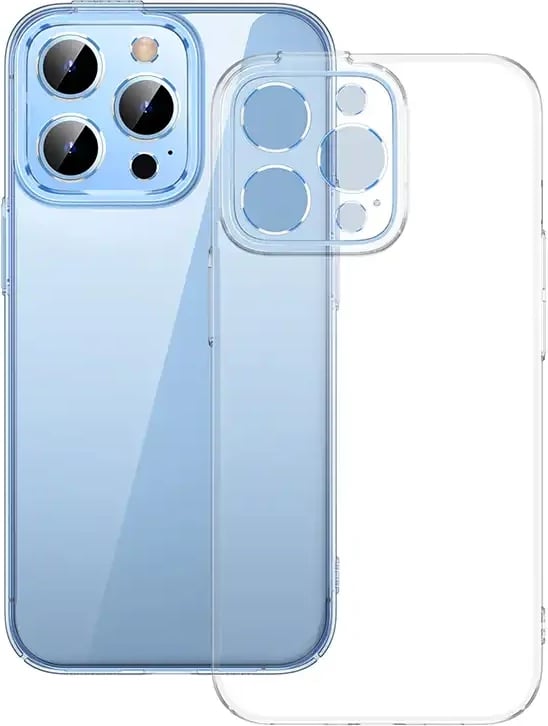 Mbështjellës Baseus Crystal Series Ultra-Thin për iPhone 13 Pro, transparent, me xham të fortë dhe komplet pastrimi