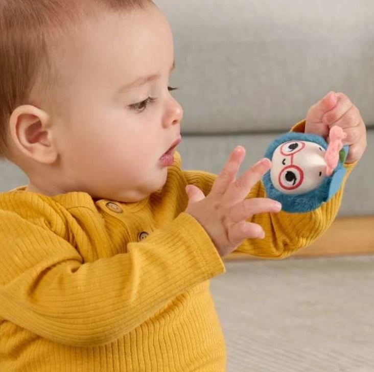 Set lodrash sensorike Fisher Price Planet Friends HYR56, multikolor, për foshnje