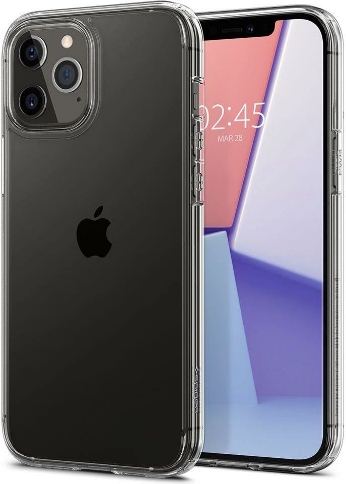 Mbështjellës Spigen Ultra Hybrid për iPhone 12 / iPhone 12 Pro, Transparent
