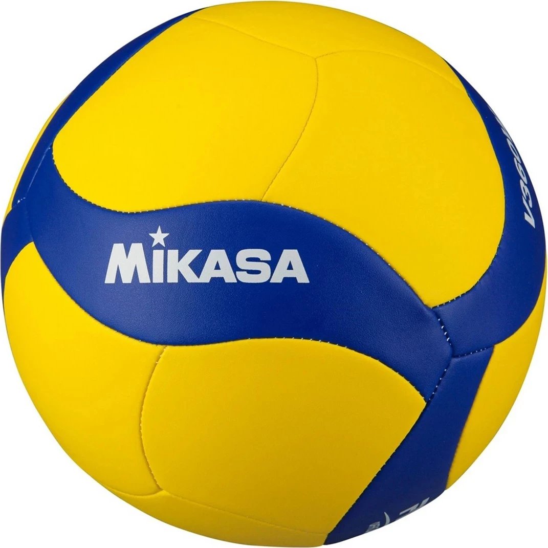 Top volejbolli Mikasa V360W, nr.5, i verdhë/ i kaltër